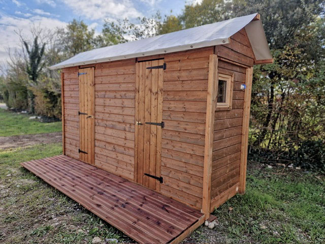 Emplacement avec sanitaire privé charente